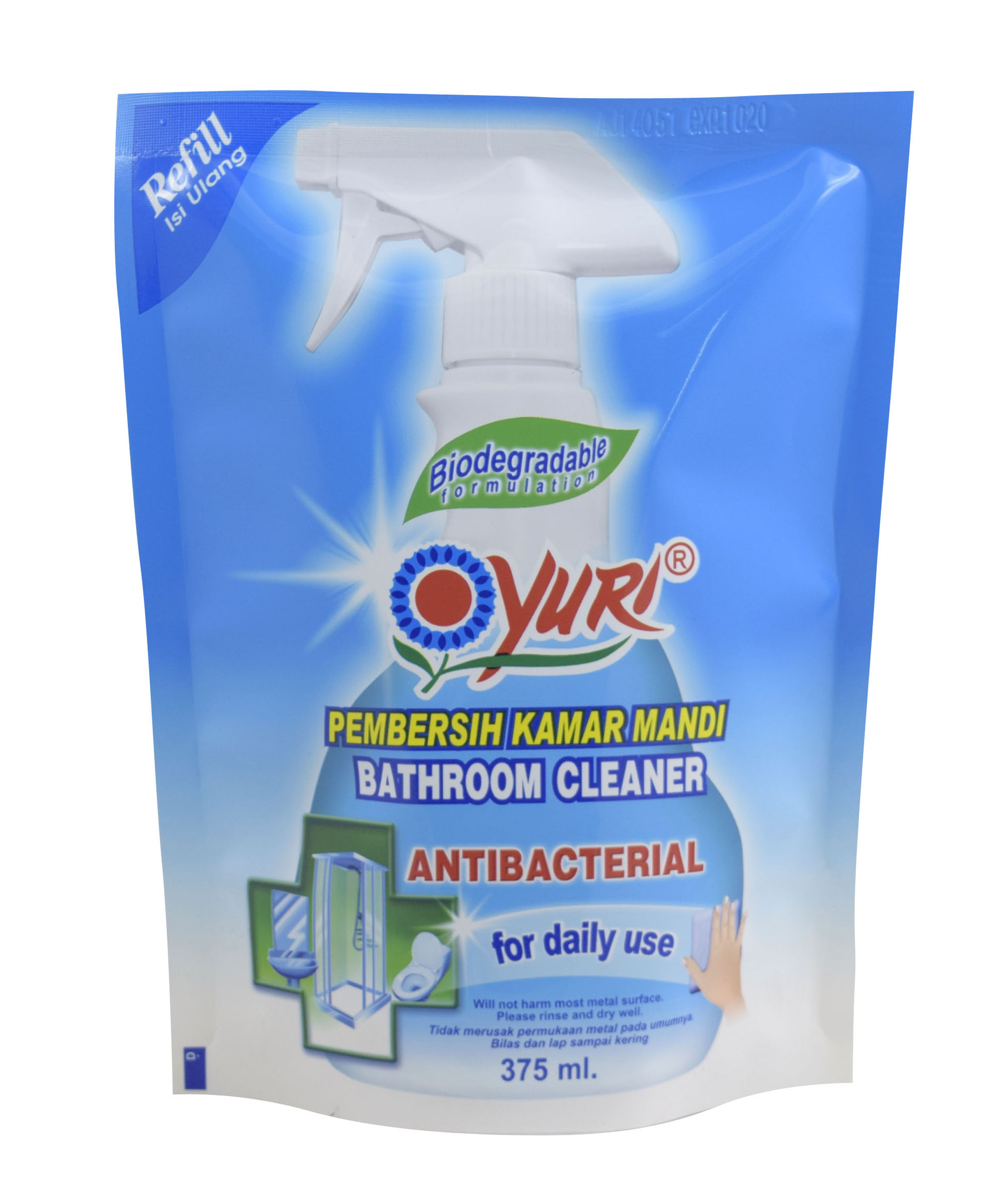 Product - Yuri Antibacterial Bathroom Cleaner 375 Ml